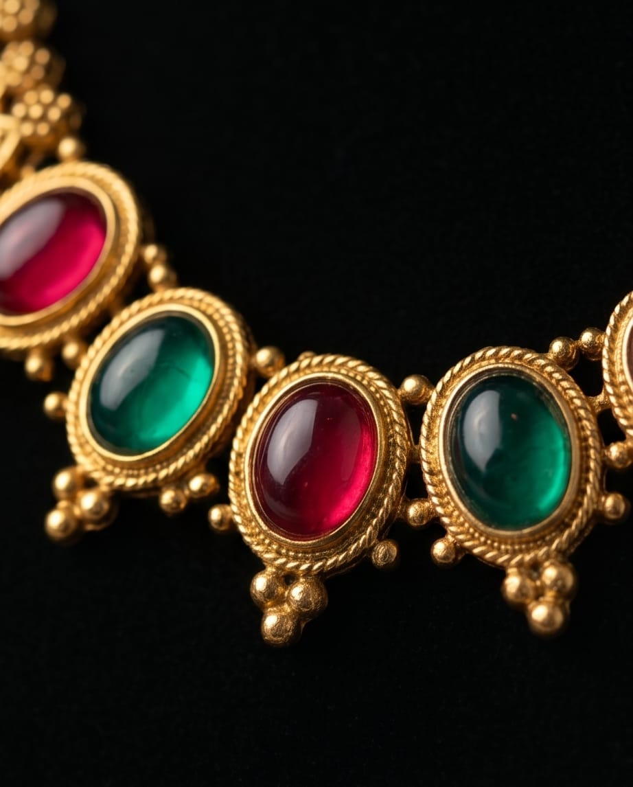 Ahana Guttapusalu Cabochon Set