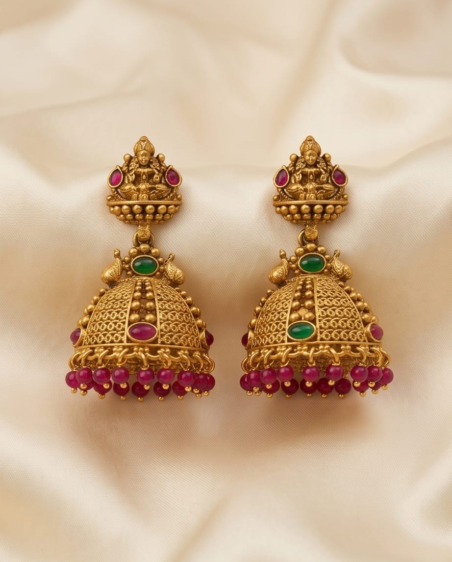 Meera Mesh Lakshmi Jhumka