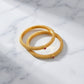Sia Granular Ruby Bangles