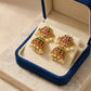 Zara Lotus Kemp Jhumka